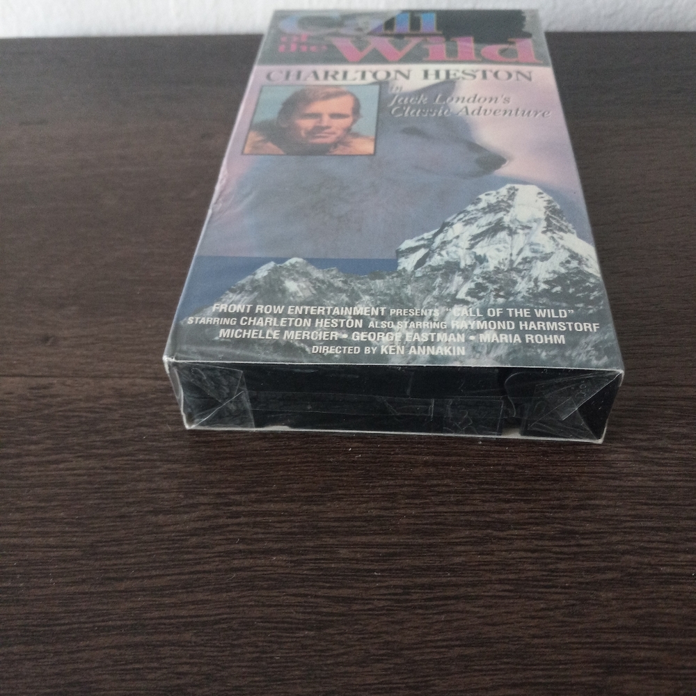 Call Of The Wild Vhs Factory Sealed Charlton Heston